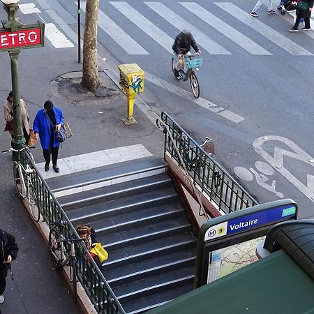 Hipotel Paris Voltaire Bastille Exterior photo